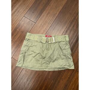 Be Bop cargo mini skirt staple Y2K fashion Size 7